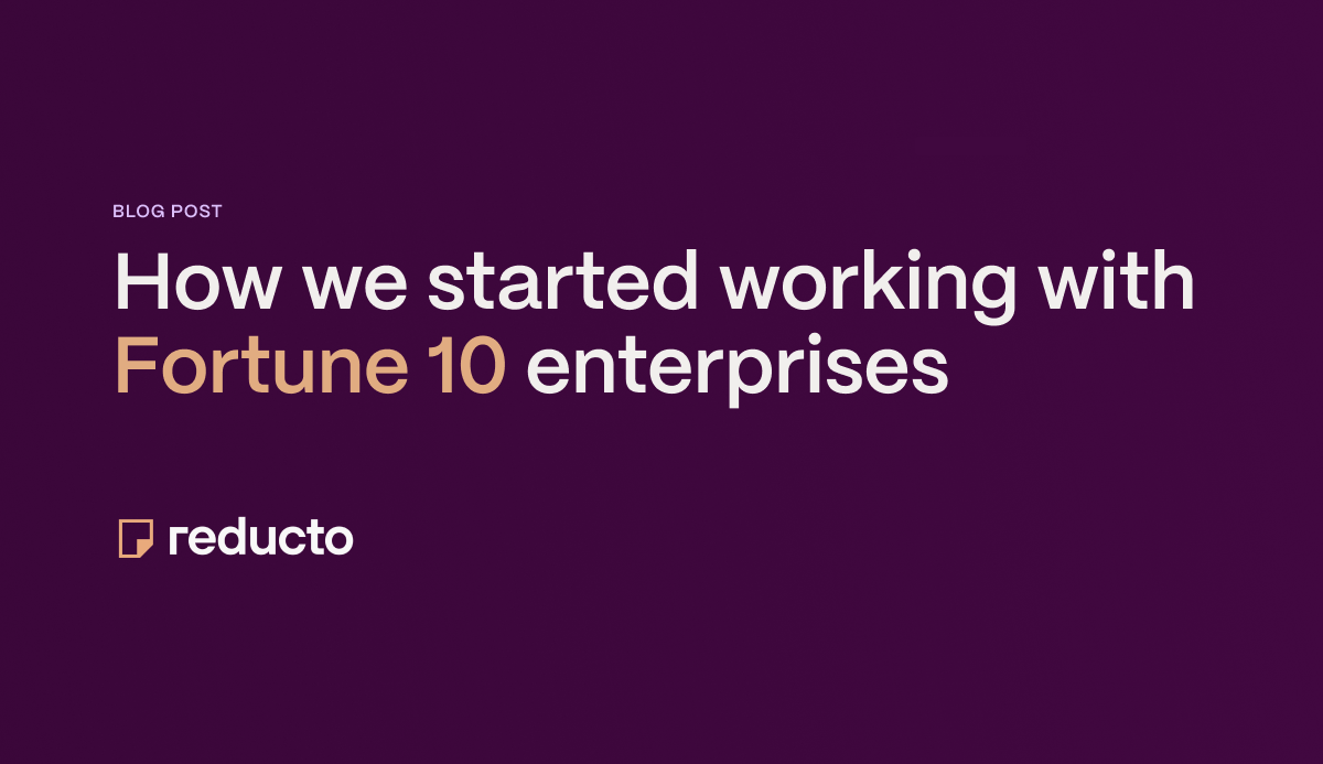 How We Started Working With Fortune 10 Enterprises